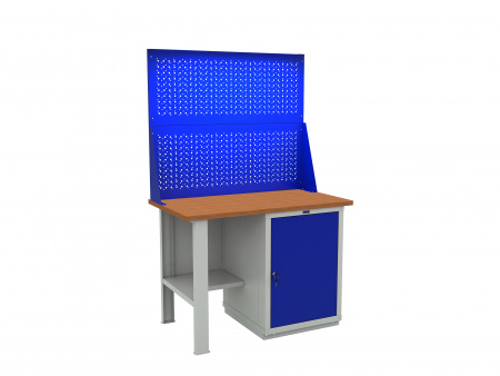 Верстак усиленный EXPERT WS (1200 WS1/F2 W 2 экрана)